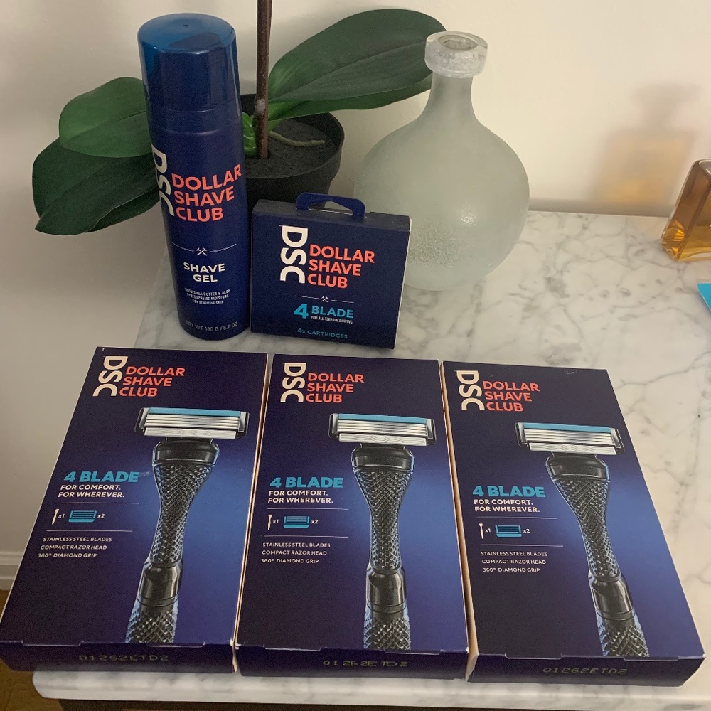 New! Dollar Shave Club Bundle